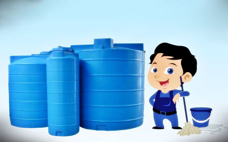  تنظيف خزانات المياه الأرضية 